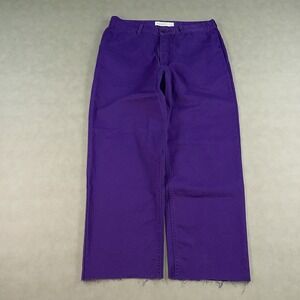 Imperfects Men's Utility Chino in Blasted Twill - Purple Size 32x27 ($150 Msrp)